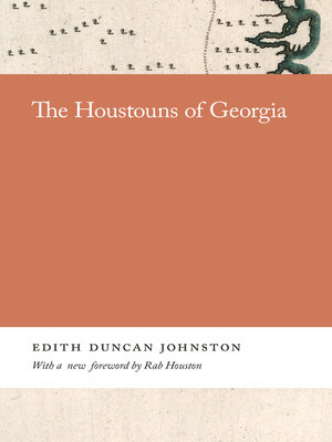 cover image of The Houstouns of Georgia